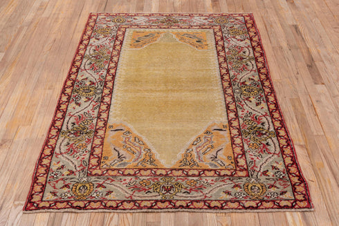 Vintage Oushak Area Rug (4' x 5')